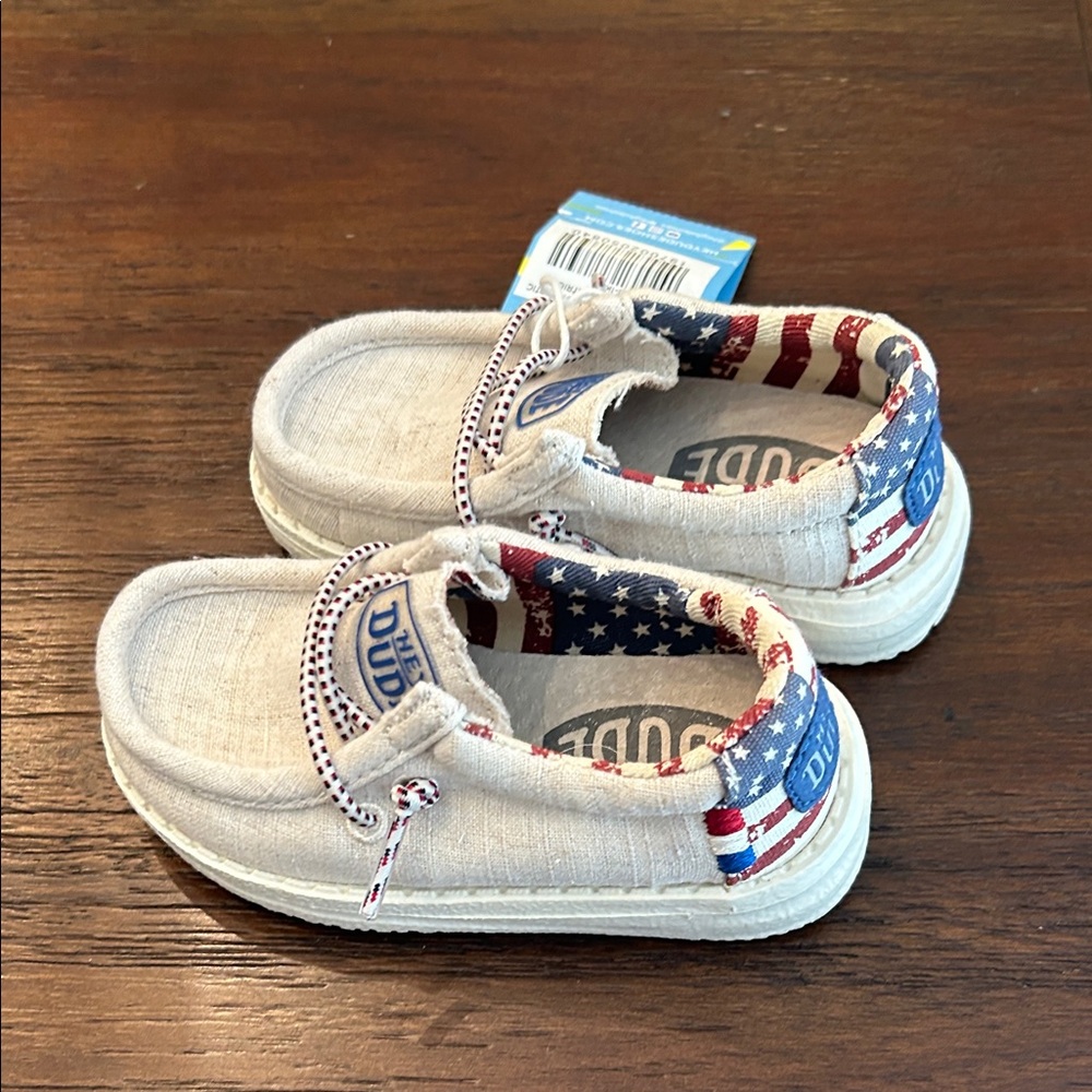 Hey Dude Kids' Moccasins - Stars and Stripes